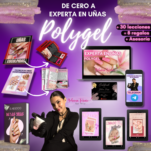 💅🏻DE CERO A EXPERTA EN UÑAS POLYGEL