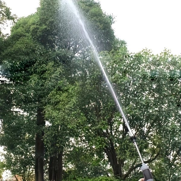 Pistola de agua de alta presión para lavado de autos, 1 pieza, boquilla multifunción para manguera de jardín, pulverizador de varilla engrosada ajustable con punta de cobre chapado, adaptador de conexión rápida universal de 3/4" y 1/2" para herramientas d - Imagen 10